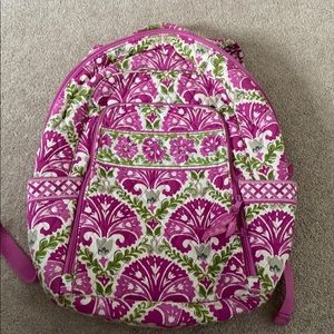 Vera Bradley backpack Julep Tulip pattern